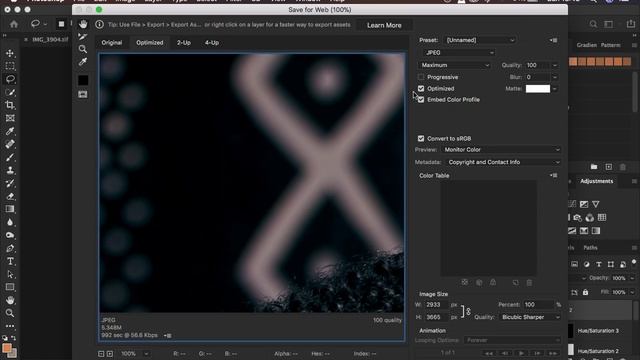 Save Images For Web & Social Media In Photoshop | Sharp Photos With No Color Change смотреть онлайн