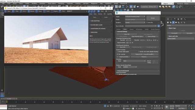 3ds Max + Corona | Modeling and Rendering of Exterior Scene from Scratch смотреть онлайн