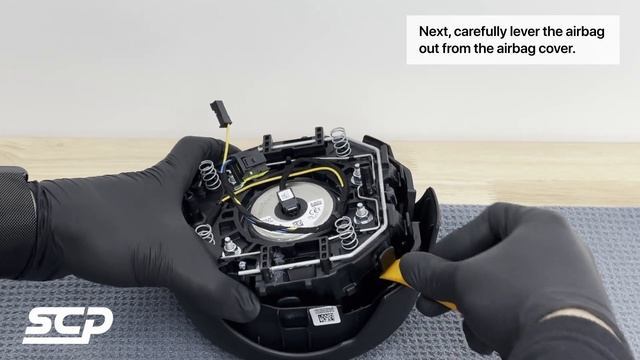 MINI F-Series Alcantara Airbag Cover - Installation Guide (Generation 3 | F54 F55 F56 F57 F60)