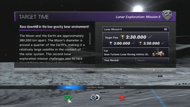 Gran Turismo 6 - Lunar Rover Exploration - Moon Mission 1-3 (GOLD) LRV GT6 Gameplay Walkthrough смотреть онлайн