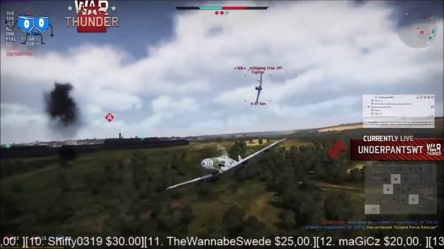 War Thunder - 3 Russians VS 1 German - Realistic смотреть онлайн