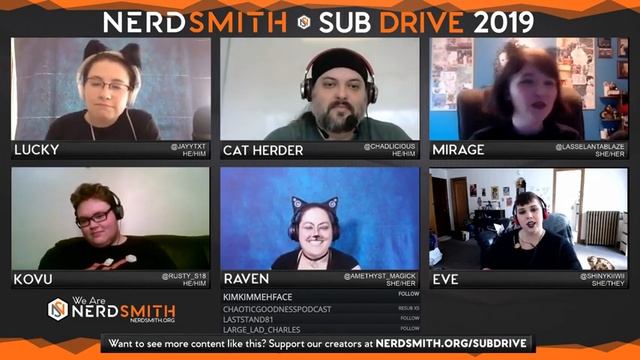 Cat: A Little Game about Little Heroes w/ GM Chad (Nerdsmith Sub Drive 2019) смотреть онлайн
