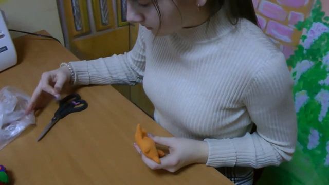 Мастер-класс: Изготовление игрушки «Тигрёнок» в технике грунтованный текстиль. смотреть онлайн