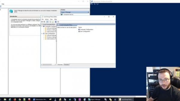 Managing windows devices and Hyper-V hosts with CredSSP