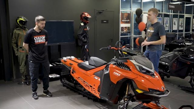 Первый в России обзор на LYNX SHREDDER DS3900 850 E-TEC Turbo R 2023 модельного года. смотреть онлайн