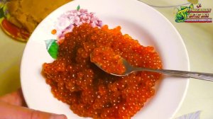Икра горбуши сухого посола, как солить красную икру сухим посолом,