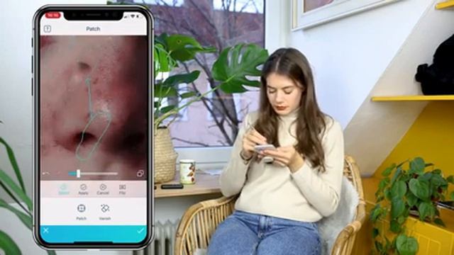 SKIN RETOUCHING APPS for the iPhone (remove impurities) смотреть онлайн
