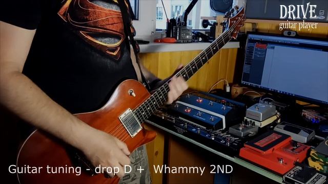 Guitar tuning drop C original vs whammy 5 drop guitar tuning drop D to drop C смотреть онлайн