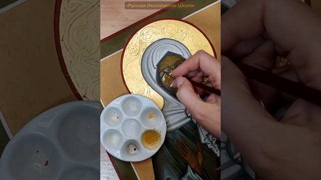 Пишем икону Матроны Московской вместе с "Русской Икописной Школой! смотреть онлайн