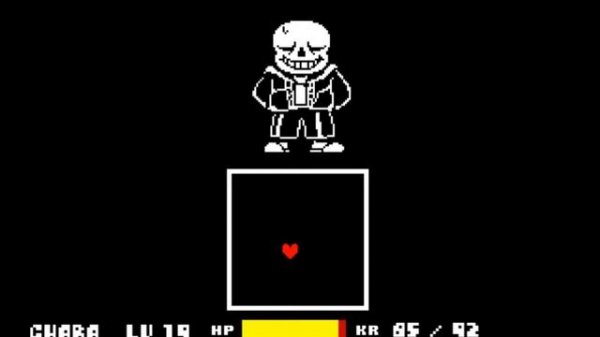 Sans Fight Custom Attack (Made by BartRed, Bad Time Simulator)