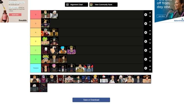 [NEW Updated] Anime Adventures Secret Tier List смотреть онлайн