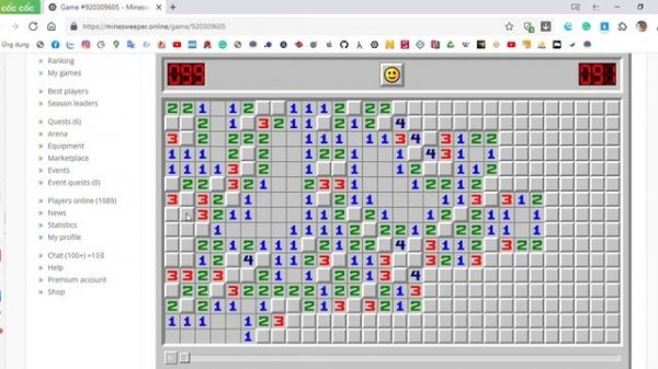 Minesweeper Expert ( No Flags ) #minesweeper