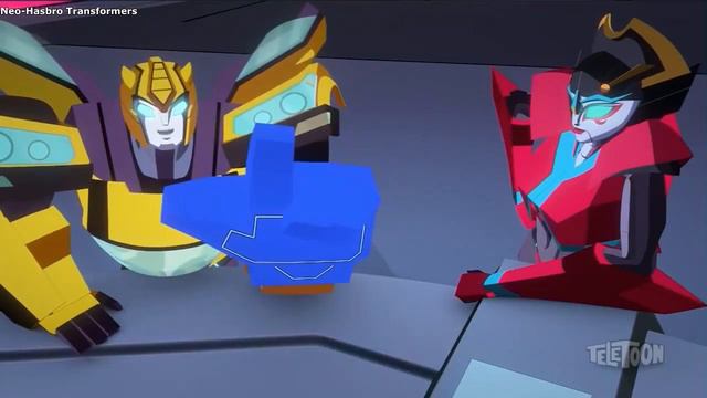 Transformers Cyberverse - Bumblebee Meet Windblade - Episode 7 (Cube) смотреть онлайн