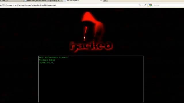 Tutorial Deface Page Creator смотреть онлайн
