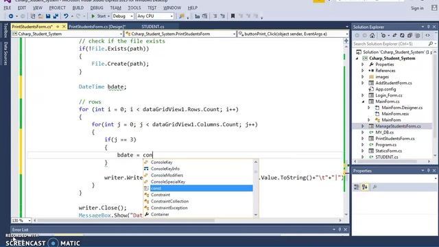 C# Tutorial - Complete C# Project Tutorial With Source Code смотреть онлайн