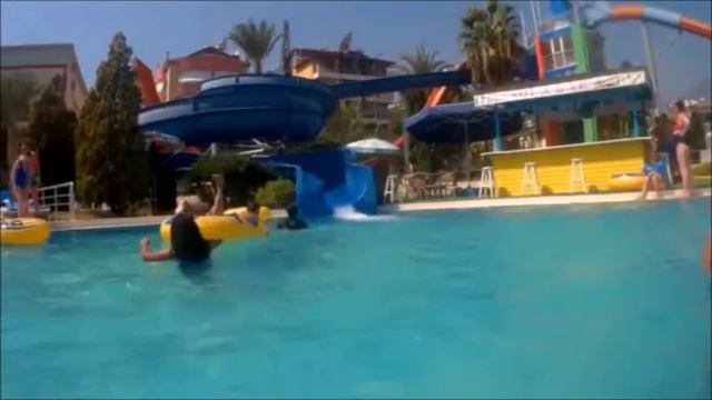Аквапарк Дамлаташ. Турция. Алания. Damlatas Aquapark.Alanya.Turkey. смотреть онлайн