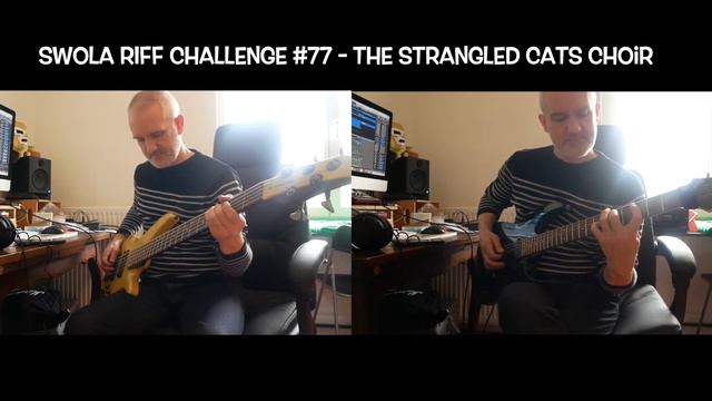 #SWOLA77 - Ola Englund Riff Challenge - Nero & The Strangled cats choir #sundaywithola77 смотреть онлайн