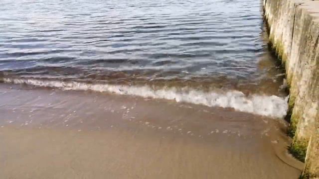 Балтийское море. Пляж г Светлогорск. 9 октября смотреть онлайн