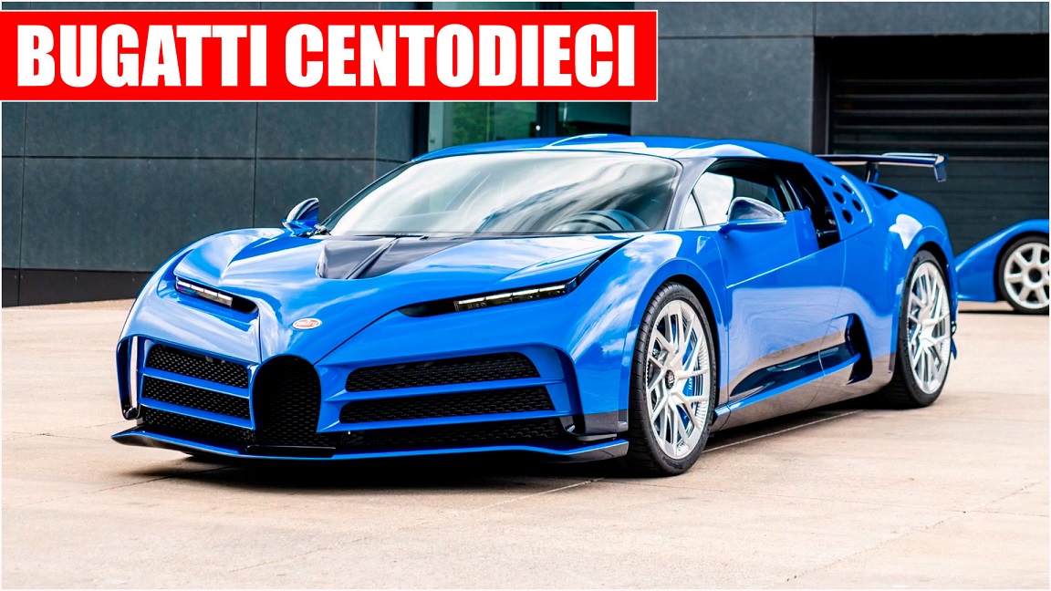 BUGATTI CENTODIECI доставлен первому покупателю смотреть онлайн