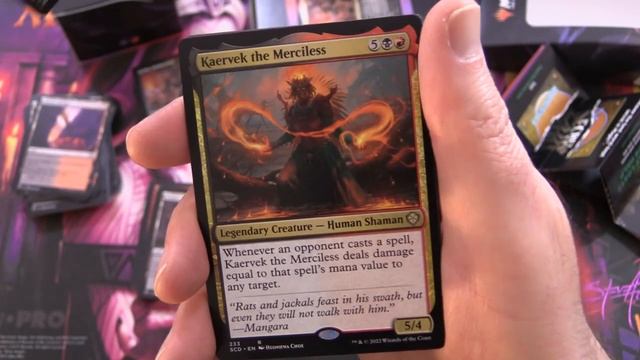 MTG Starter Commander Deck: Chaos Incarnate Unboxed смотреть онлайн