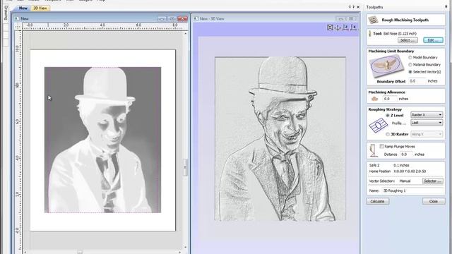 Vectric V8 Tutorials - Lithophane Creation смотреть онлайн