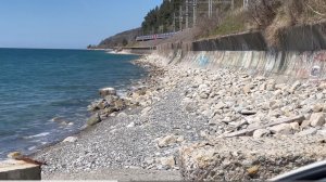 Обстановка на диком пляже Лоо. 07.04.2024 г. ЕГО БОЛЬШЕ НЕТ.