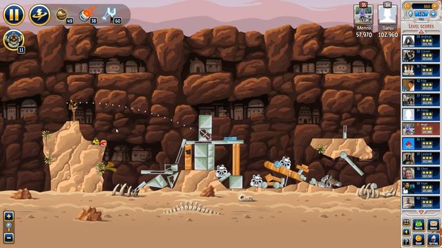 Angry Birds Star Wars Facebook Tournament Week 27 Level 2 High Score 103k (no Power-ups) смотреть онлайн