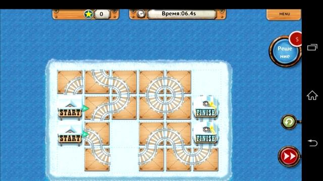 Rail Maze 2. Playthrough Level 21-40. (Android, iOS) смотреть онлайн