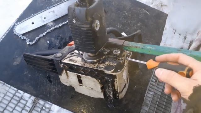 Мотобур из бензопилы своими руками смотреть онлайн