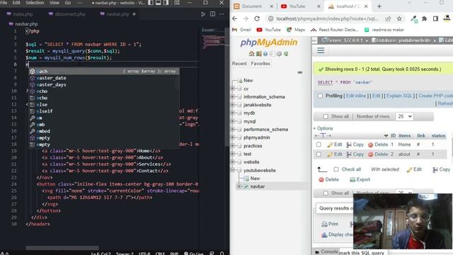 How to create Dynamic Website Navbar using php and mysqli in Nepali || Free Source code. смотреть онлайн