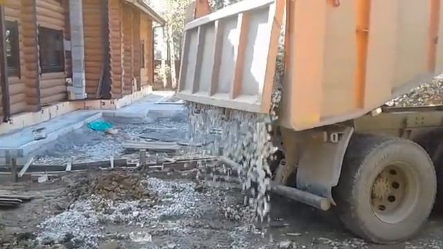Доставка щебня фракции 40-70 смотреть онлайн