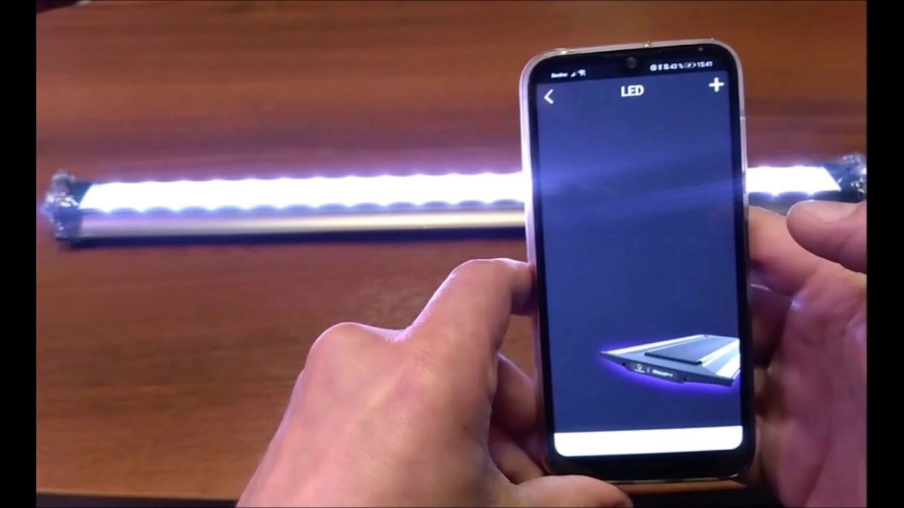 Настройка LED светильника Zetlight Lancia Wi-Fi смотреть онлайн