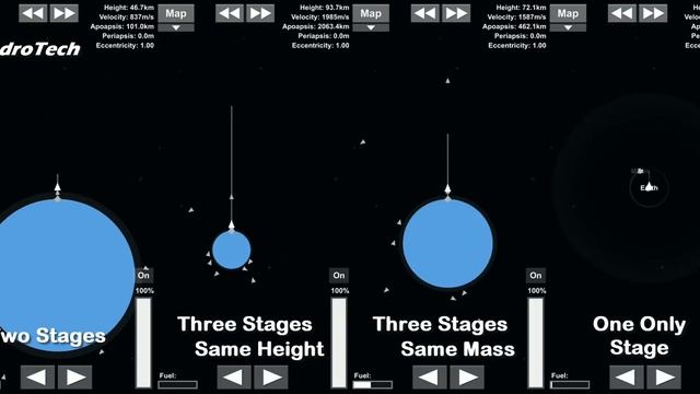 Two vs Three Stages Rocket // Which is better? смотреть онлайн