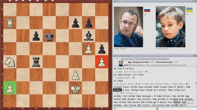 Игорь Самуненков ДАЁТ УРОК ОПЫТНОМУ ГРОССМЕЙСТЕРУ! Шахматы смотреть онлайн