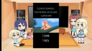 Реакция Я пытаюсь сделать всё чтобы чувствовать себя как дома в другом мире на будущее(чек.описание