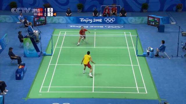 2008 Beijing Olympics - MS QF - Lin Dan vs Peter Gade смотреть онлайн