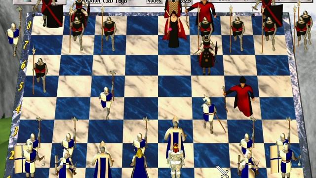 Chess Wars: A Medieval Fantasy (1996), MS-DOS game nr. 20 смотреть онлайн
