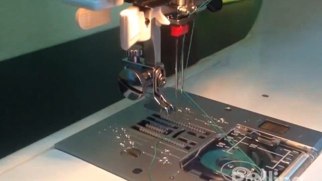 Шитьё с двойной иглой на Elna 3005 смотреть онлайн