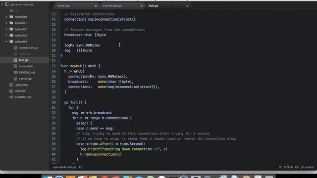 Writing Websocket Servers with Gorilla Websockets (Episode 4) смотреть онлайн