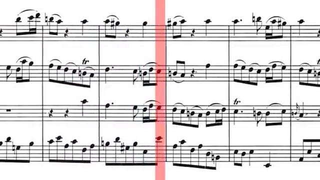 BWV 1047 - Brandenburg Concerto No.2 (Scrolling) смотреть онлайн
