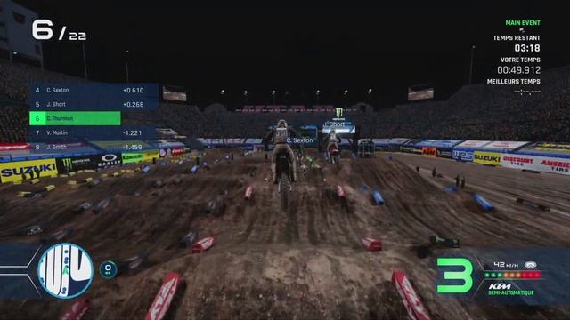 De la boue partout | Monster Energy Supercross: The Official Videogame 4 | TEST FR смотреть онлайн