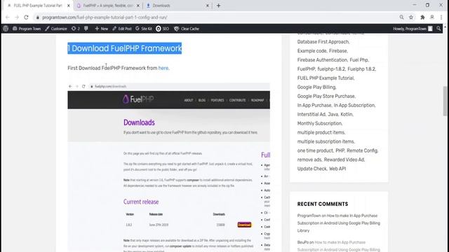 FUEL PHP Tutorial Series Part 1 Config and Run смотреть онлайн