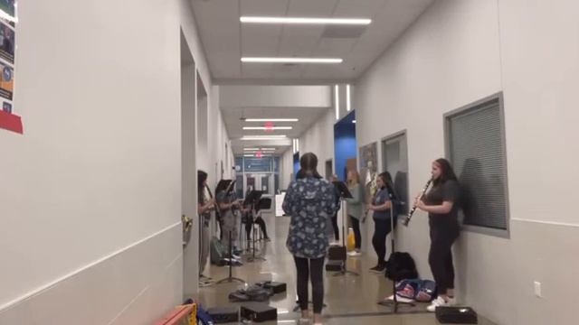 Beauty And The Beast - Hays Clarinet Ensemble смотреть онлайн