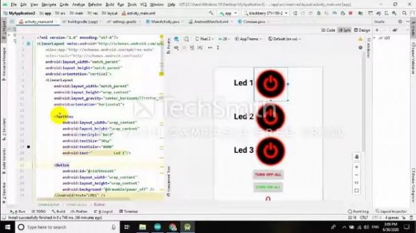 ESP8266 (NodeMCU) & Android Studio Control Internet Tutorial