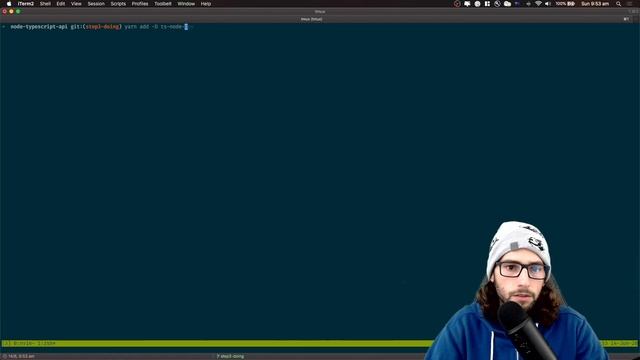 Node.js API [C01P03] - Configurando Typescript em dev com ts-node e ts-node-dev смотреть онлайн