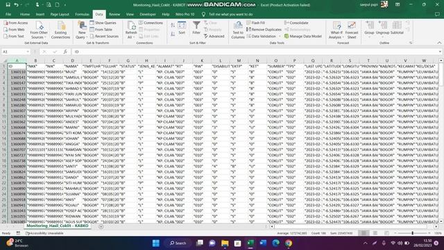 Merubah File (CSV) Hasil E-Coklit Menjadi Kolom смотреть онлайн