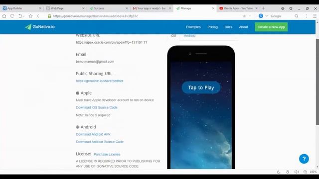 Oracle APEX - Build-in ANDROID and iOS apps on Oracle APEX смотреть онлайн