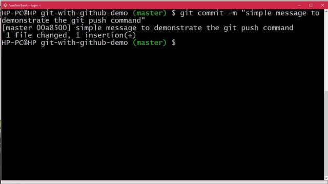 043 Transferring your commits pushing local changes into GitHub repository Lab смотреть онлайн