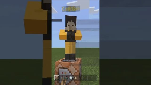 How to Spawn an NPC in Minecraft Bedrock #Shorts смотреть онлайн