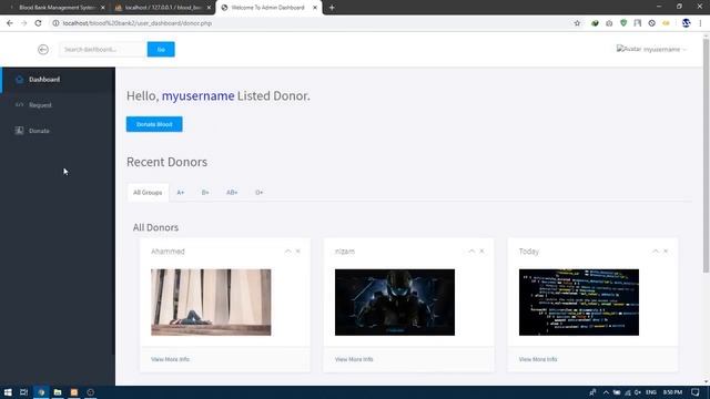 BLOOD BANK MANAGEMENT SYSTEM IN PHP | Source Code & Projects смотреть онлайн